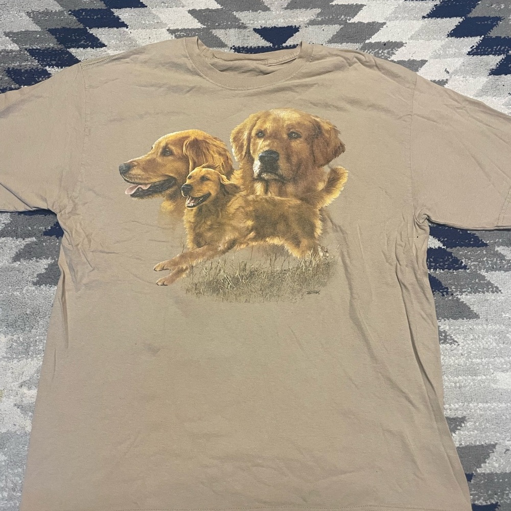 Vintage Golden Retriever T-Shirt Men’s L